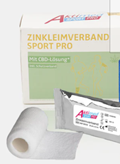 Bild von Aktimed Zinkleimverband SPORT PRO | CBD-Lösung*